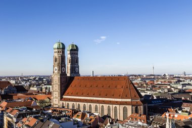 church of our lady (frauenkirche) Münih (Almanya, bavari