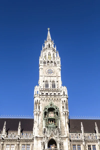 Glockenspiel auf dem Münchner Rathaus — Stockfoto