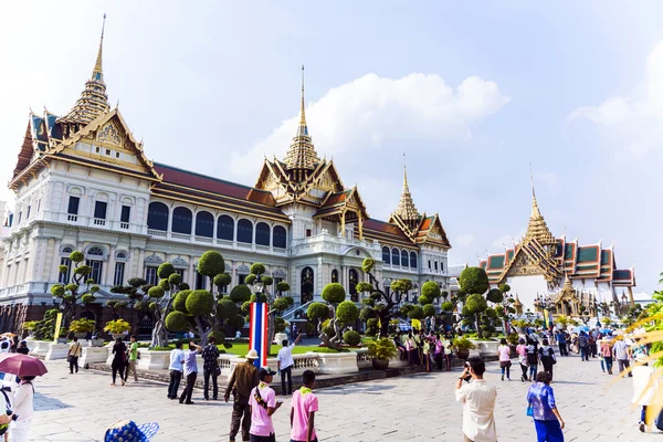 Chakri Maha Prasat i det store palasset i Bangkok – stockfoto