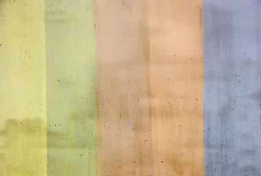 renkli duvar yapısı