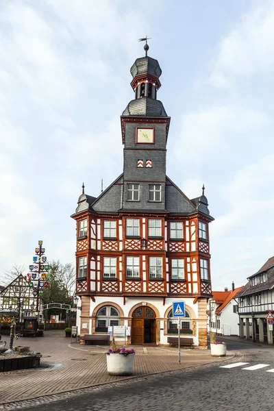 Famosa prefeitura de madeira em Lorsch — Fotografia de Stock