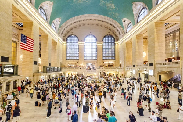 Pessoas em Grand Central — Fotografia de Stock