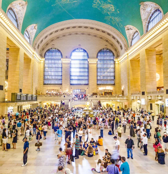 Lidé v grand central — Stock fotografie