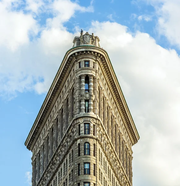 Fasaden på flatiron building — Stockfoto