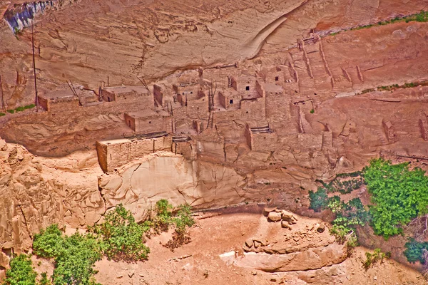 Аризона, развалины Анасази, национальный памятник Каньон-де-Челли — стоковое фото