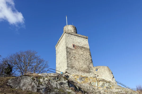 Słynny stary zamek falkenstein — Zdjęcie stockowe