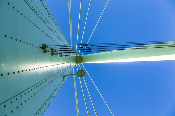 Brücke in Köln durchtrennt — Stockfoto