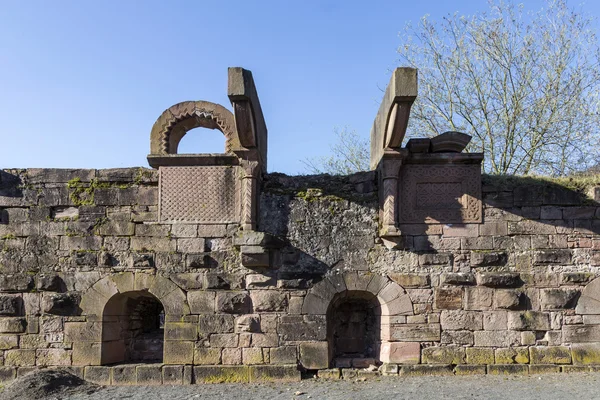 Célèbre vieux château du roi Barberousse, le Kaiserpfalz — Photo