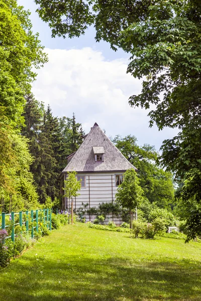 Goethe's Garden House at Park an der Ilm in Weimar — Stock Photo, Image