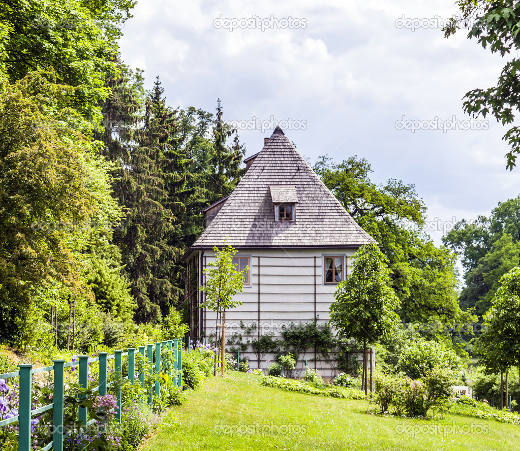 Goethe's Garden House at Park an der Ilm in Weimar