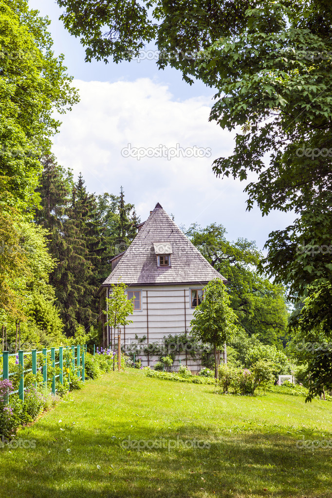 Goethe's Garden House at Park an der Ilm in Weimar