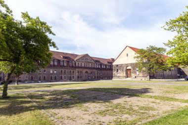 Erfurt Petersberg Kalesi büyük hala veritaban biridir