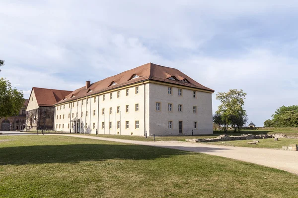 La ciudadela de Petersberg en Erfurt es una de las más grandes que aún existen — Foto de Stock