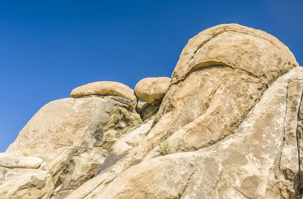 Живописные скалы в национальном парке Джошуа-Три — стоковое фото