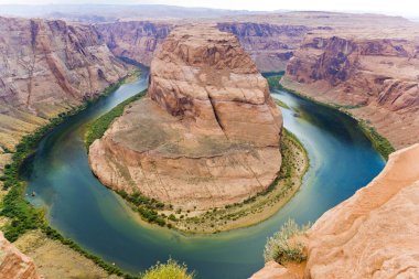 at nalı bend colorado Nehri, arizona, Amerika Birleşik Devletleri 