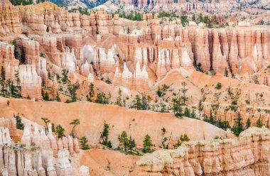 güzel manzara muhteşem taş forma ile bryce canyon
