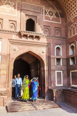Agra, amar singh kapısı, Hindistan, uttar pradesh kırmızı kale