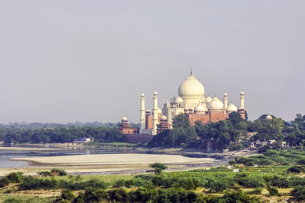 Taj Mahal ad Agra — Foto Stock