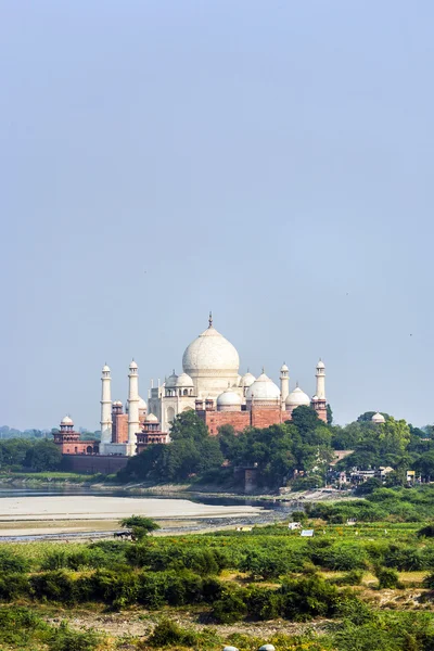 Agra Taj mahal — Stok fotoğraf