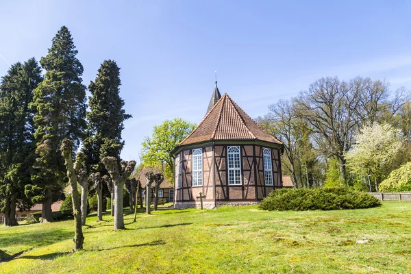 Igreja velha famosa em Osterheide — Fotografia de Stock