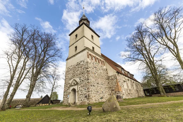 Old church in the small village of Benz — Stock Photo, Image