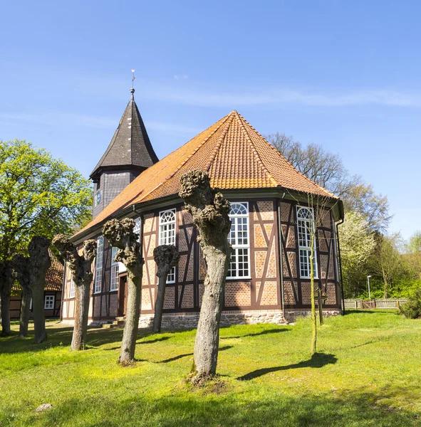 Famosa vecchia chiesa di Osterheide — Foto Stock
