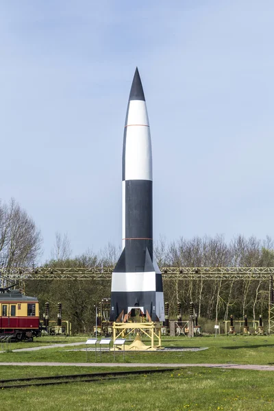 Old German WW2 V2 rocket-factory — Stock Photo, Image