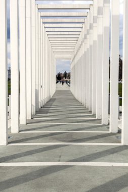 schlossgarten, schwerin modern pergola 