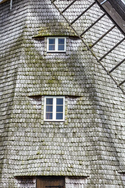 Dutch windmill in Benz — Stock Photo, Image