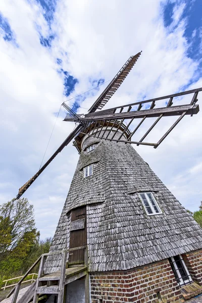 Dutch windmill in Benz — Stock Photo, Image