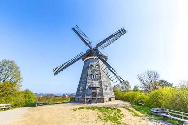 Dutch windmill in Benz — Stock Photo, Image