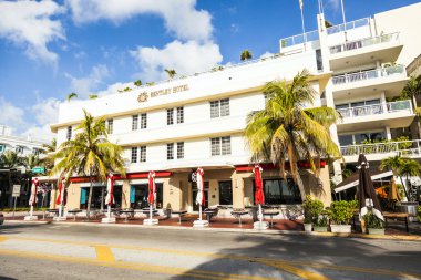 Güney Miami'de art deco tarzında güzel evler 