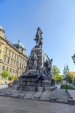 rakam mağlup bir şövalyenin yarasa için adanmış Anıtı