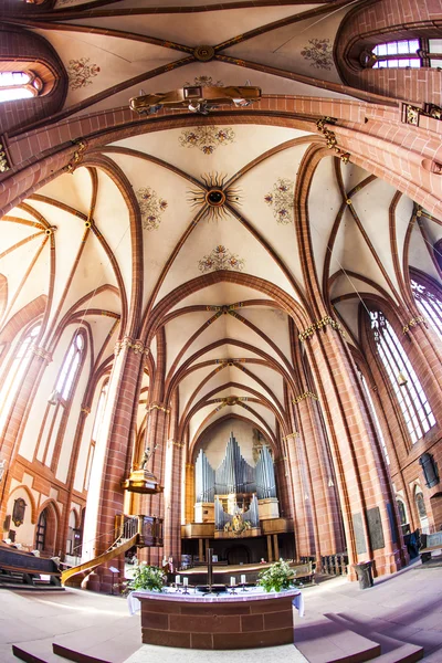 Beautiful ceiling and hall in dome of Wetzlar — Stock Photo, Image