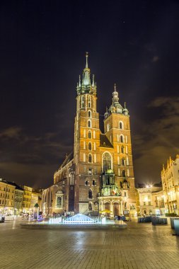 St mary's Gotik kilise, mariacki Kilisesi, Krakow