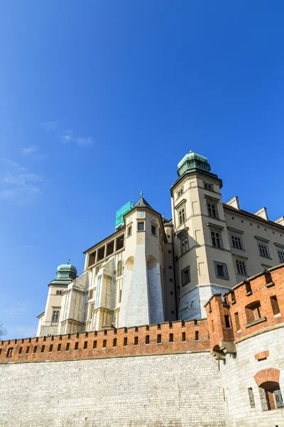 波兰克拉科夫的瓦维尔皇家城堡 — 图库照片