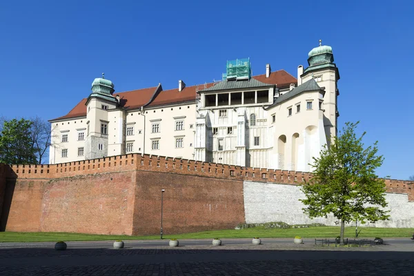 Castillo Real de Wawel en Cracovia, Polonia — Foto de Stock