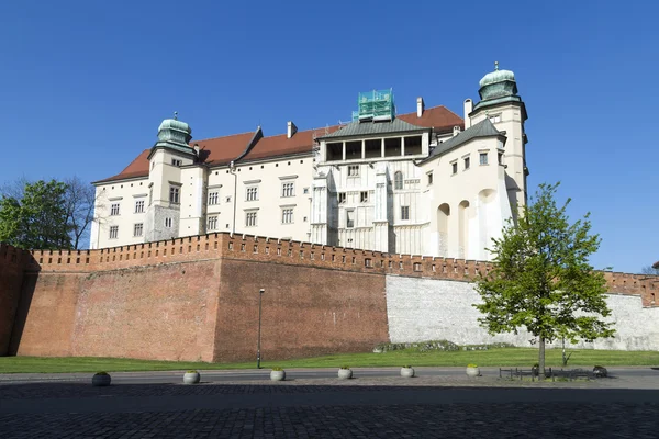 Castillo Real de Wawel en Cracovia, Polonia — Foto de Stock