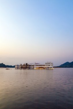 Göl Sarayı udaipur rajasthan erken sabah ışık