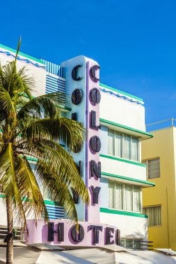 colony hotel ocean drive Güney plaj alanı içinde