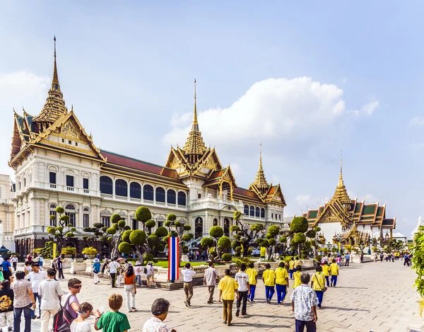 Chakri Maha Prasat i det store palasset i Bangkok – stockfoto