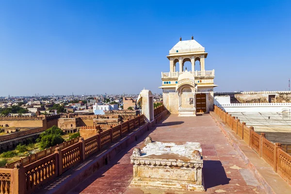 Junagarh Fort nella città di Bikaner stato del Rajasthan in India — Foto Stock