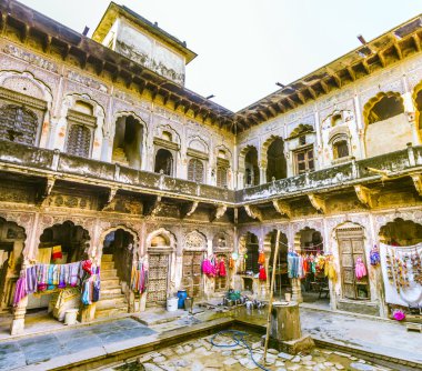 insanlar mandawa içinde güzel eski haveli