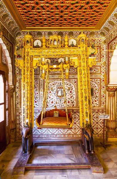 Inside the Junagarh fort in Bikaner — Stock Photo, Image