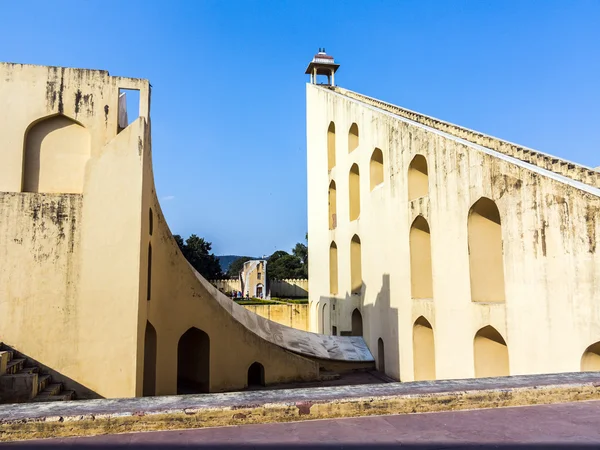 Αστρονομικό όργανο στο jantar mantar Αστεροσκοπείο — Φωτογραφία Αρχείου