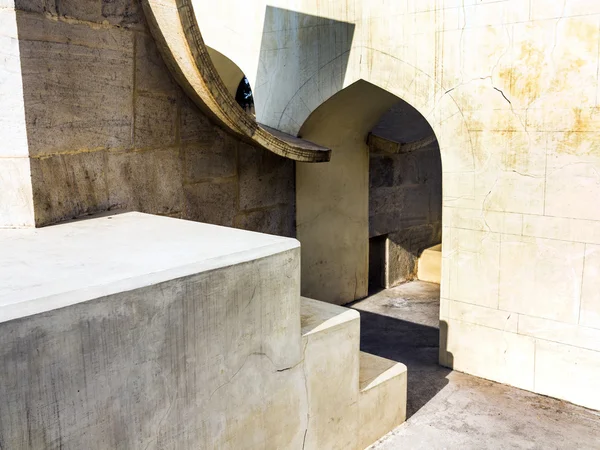 Astronomical instrument at Jantar Mantar observatory — Stock Photo, Image