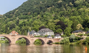 Heidelberg - Almanya eski bir köprü 