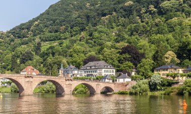 Old bridge in Heidelberg - Germany  clipart