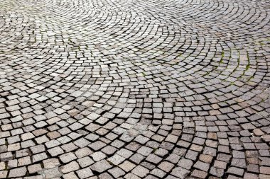 Eski Arnavut kaldırımı Taş sokak  