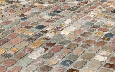 Eski Arnavut kaldırımı Taş sokak  